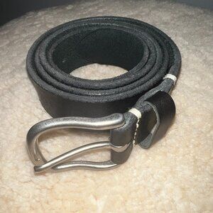 3sixteen Tochigi Leather belt, size 38, black